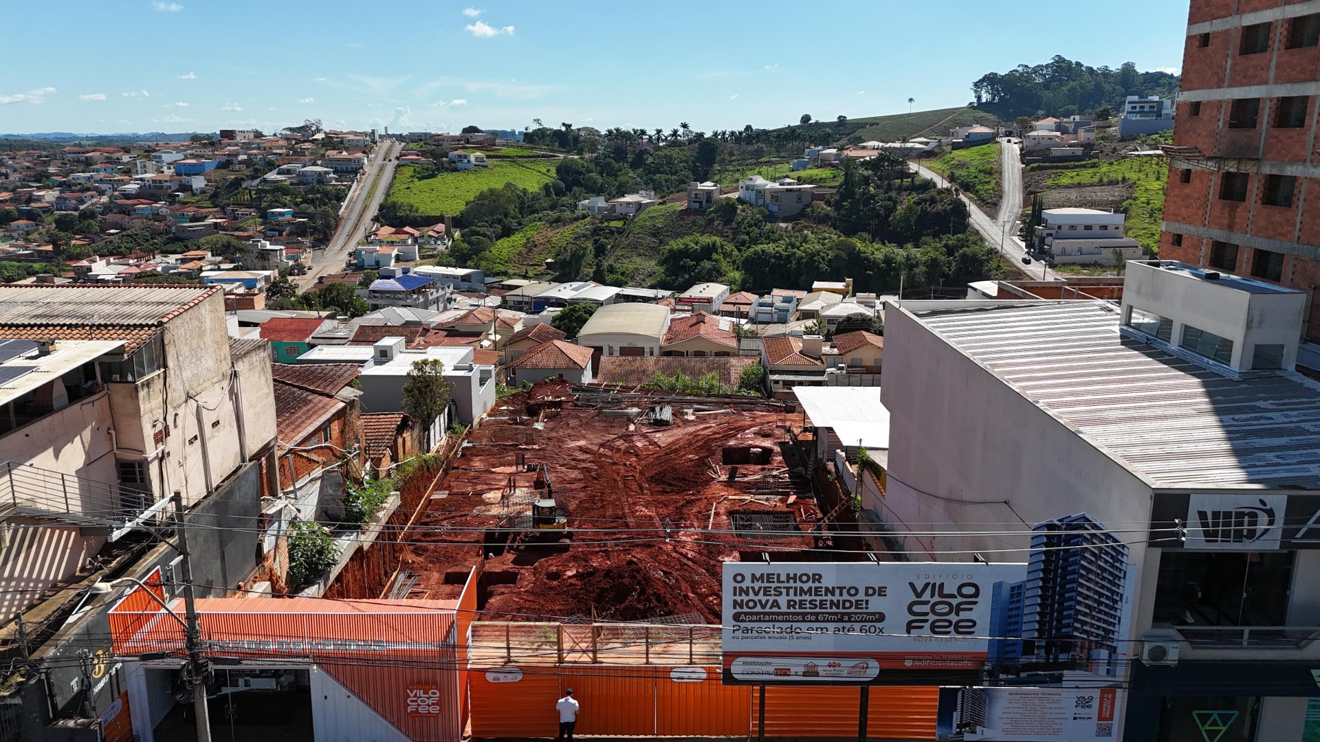 Fundação concluída