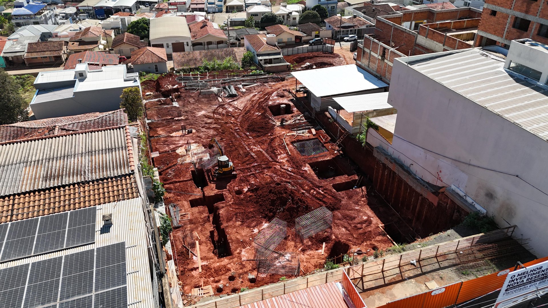 Fundação concluída
