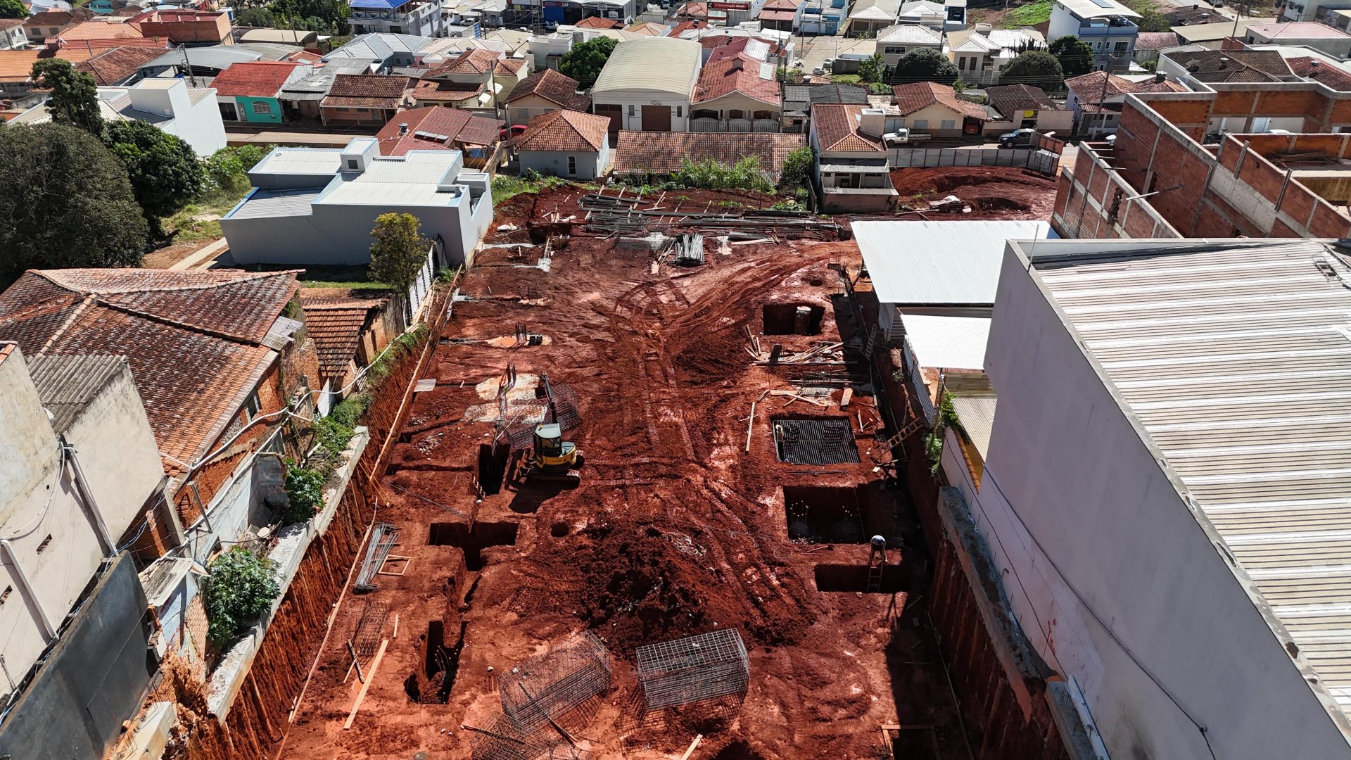 Fundação concluída