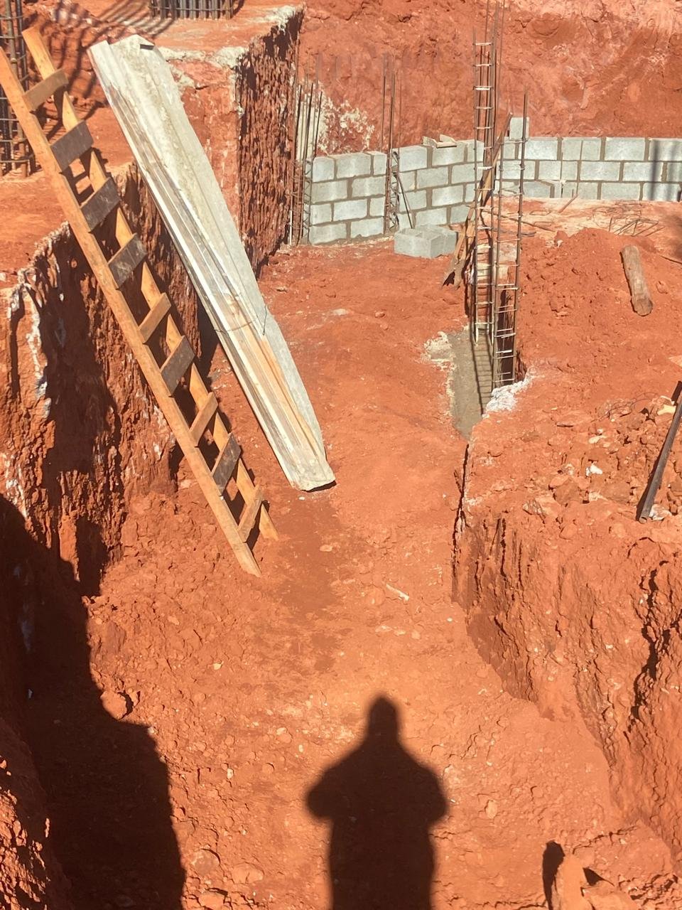 Fundação concluída