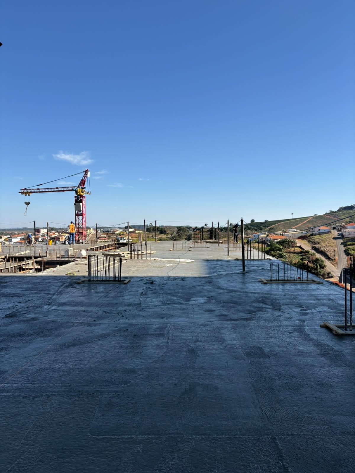 Concretagem do 6° pavimento concluída